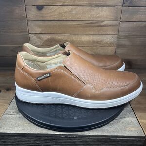 Mephisto Mens 10.5 Valter Loafer Hazelnut Brown Randy Smooth Leather NO INSOLES